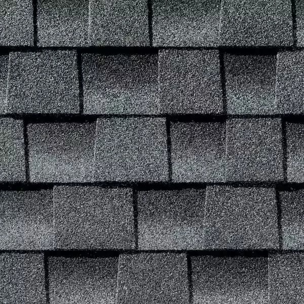 Pewter Gray GAF Timberline HDZ shingle color sample